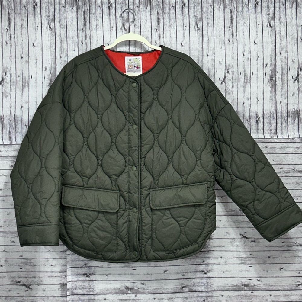 Offline by Aerie Quilted Bomber Jacket